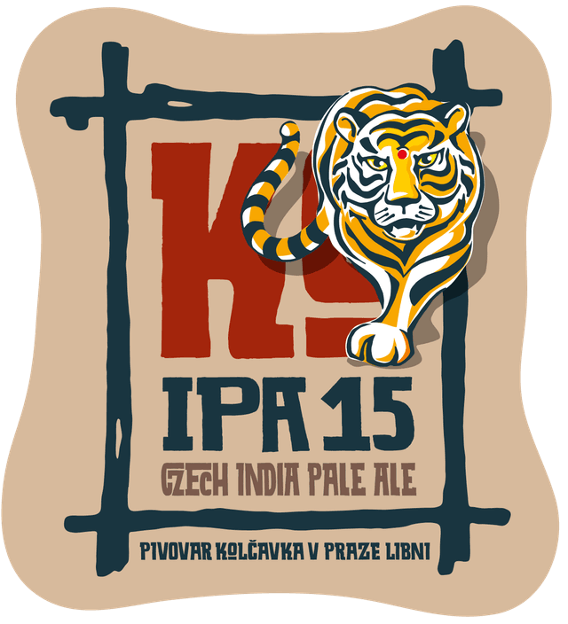 Ipa 15° - láhev 0,75 l