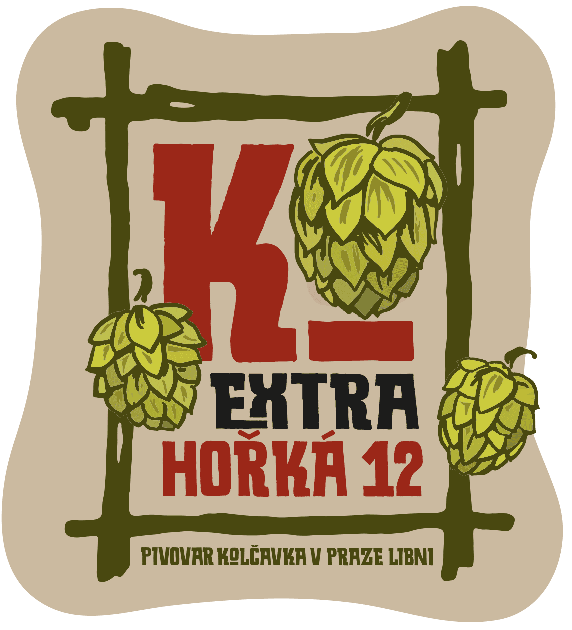 Extra Hořká 12°- láhev 0,33 l