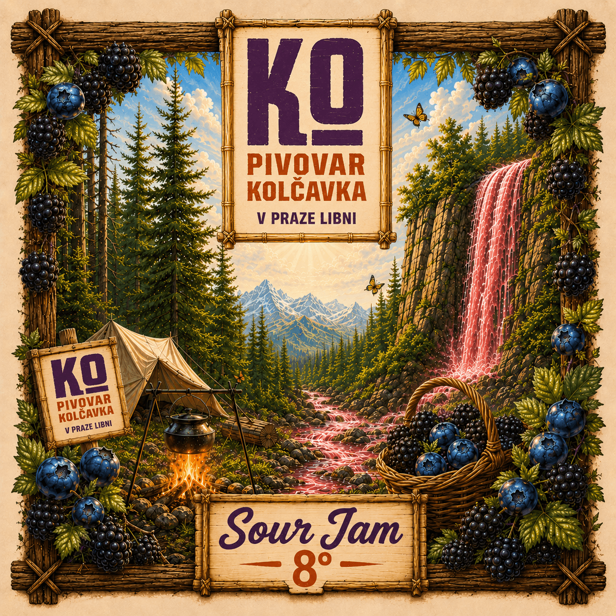 Sour Jam 8° - láhev 0,75 l